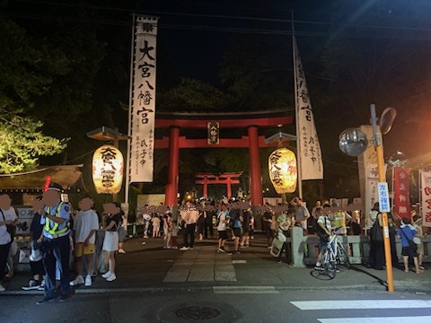 大宮八幡宮の祭りッ！！！