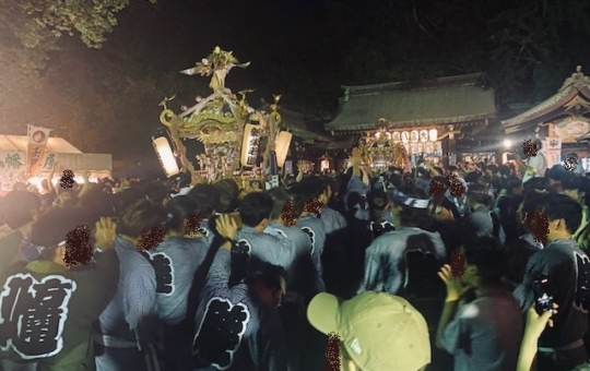 大宮八幡宮の祭りッ！！！