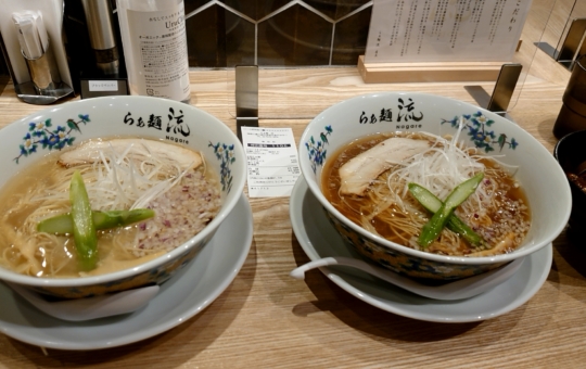 革新的でお洒落！女性にも大人気【らぁ麺 流】