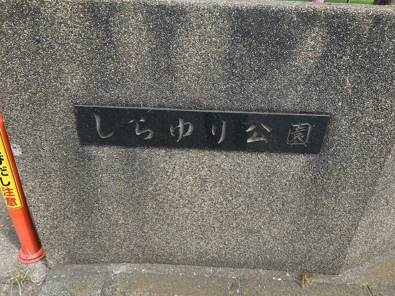 【しらゆり公園】地元の方は一度は行ったことがあるはず♪＠中田