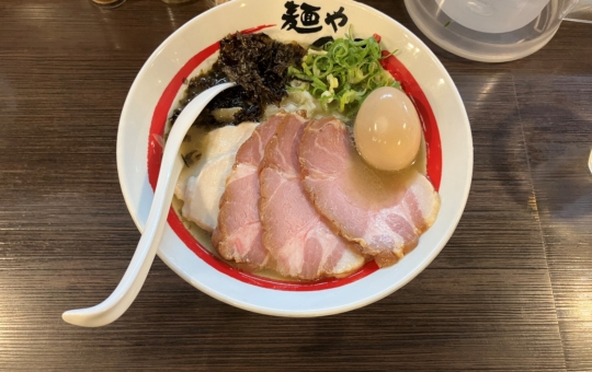 麺と煮干しのハーモニー♪