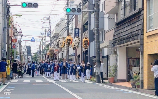 奥沢神社の例大祭！
