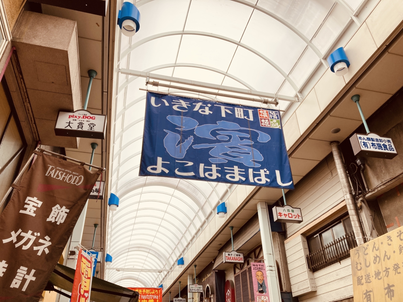 安くていいものが何でも揃う！よこはまばし商店街（市営地下鉄　阪東橋駅）