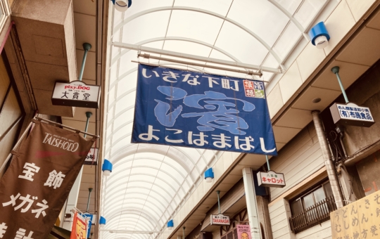 安くていいものが何でも揃う！よこはまばし商店街（市営地下鉄　阪東橋駅）
