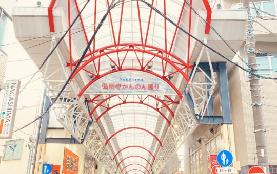 人情・下町・門前町　ぐみょうじ商店街（京急線弘明寺駅）