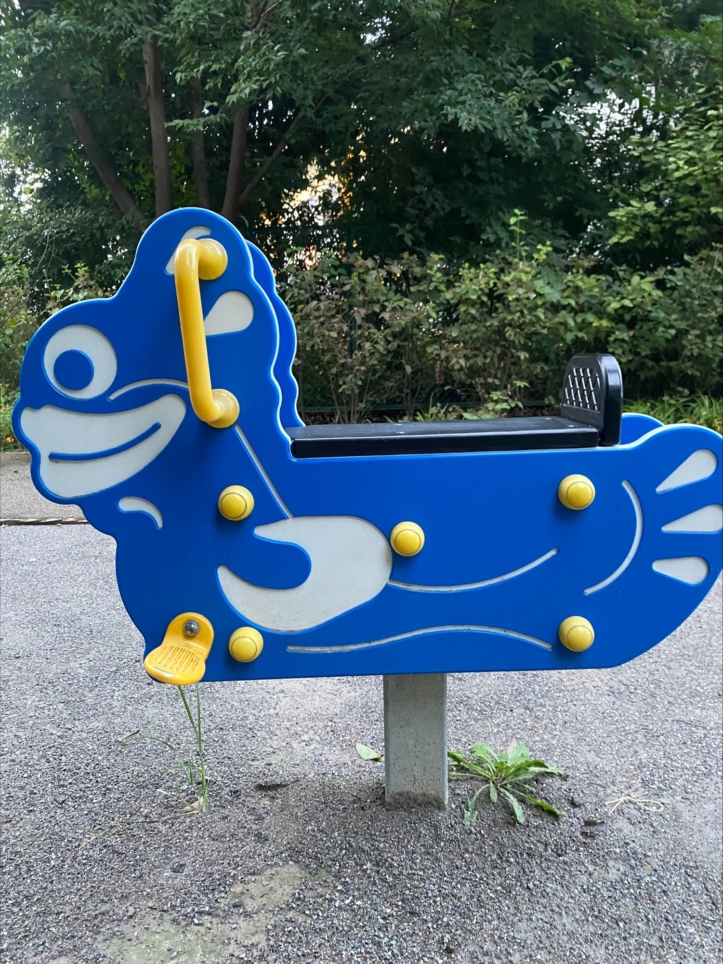 滝下橋緑道のミニ公園