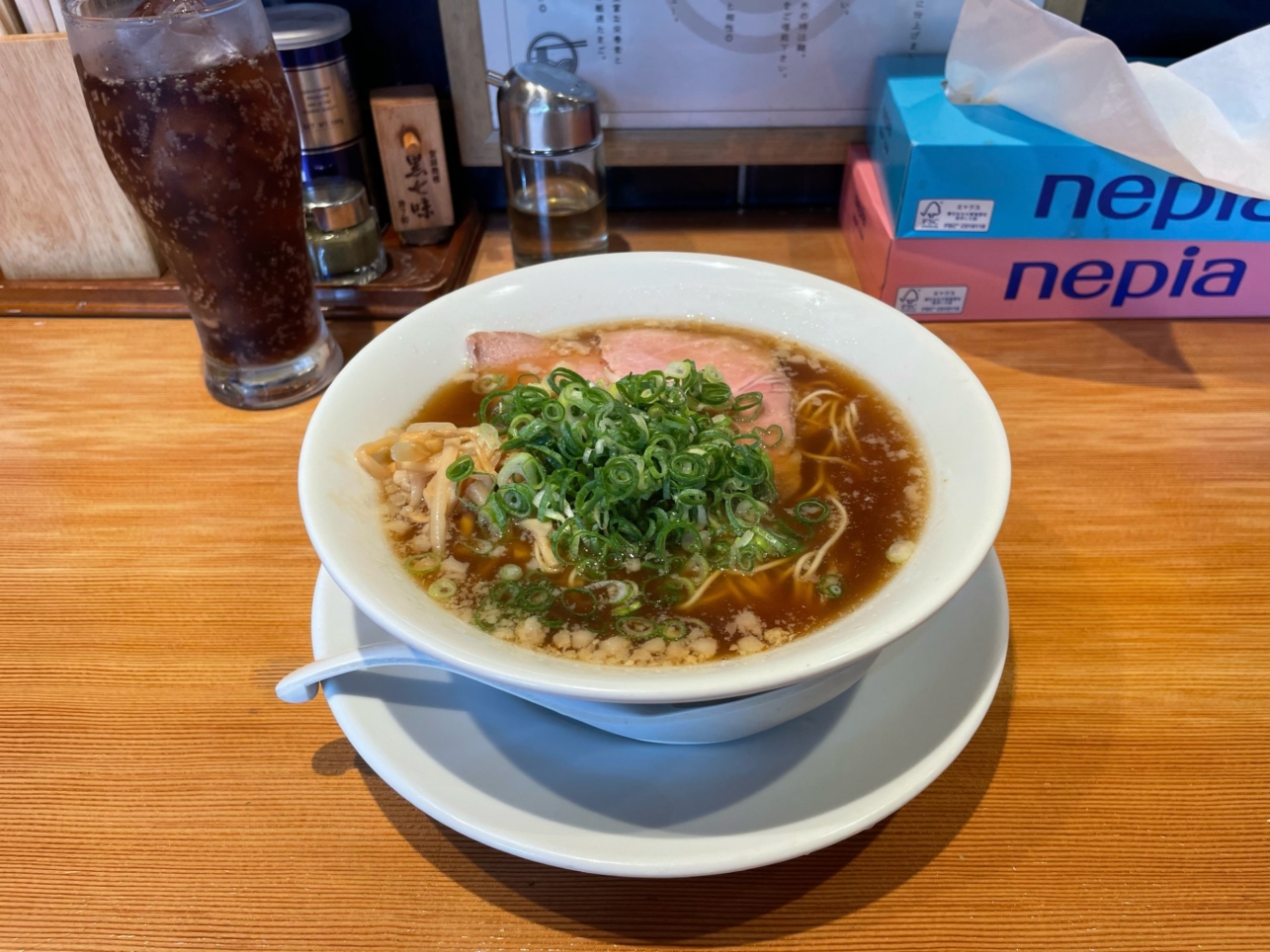 稲田堤の絶品ラーメン‼（京都ラーメン　森井　稲田堤本店）