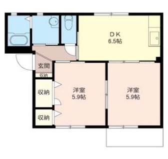 積水施工２DKのお部屋【町田駅】