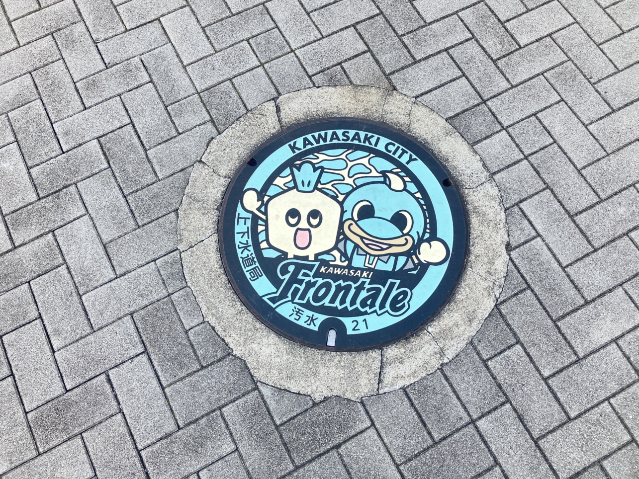 珍しいマンホール発見！