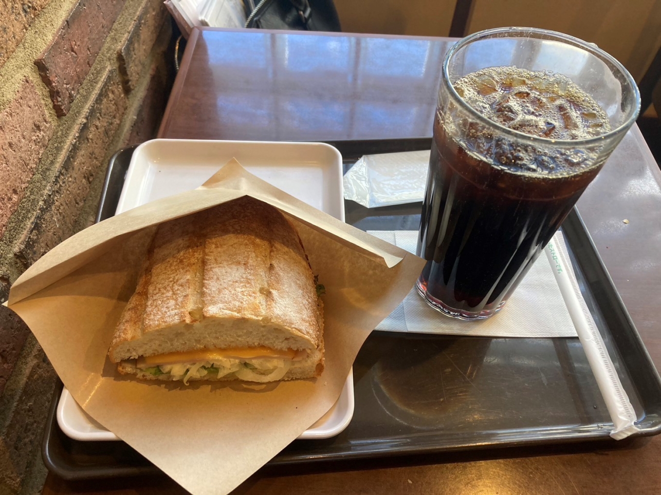 駅前でサクッとランチ♪