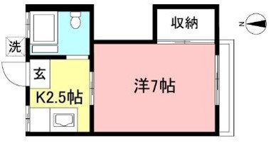 収納広め！洋室７帖のお部屋【相武台前駅】