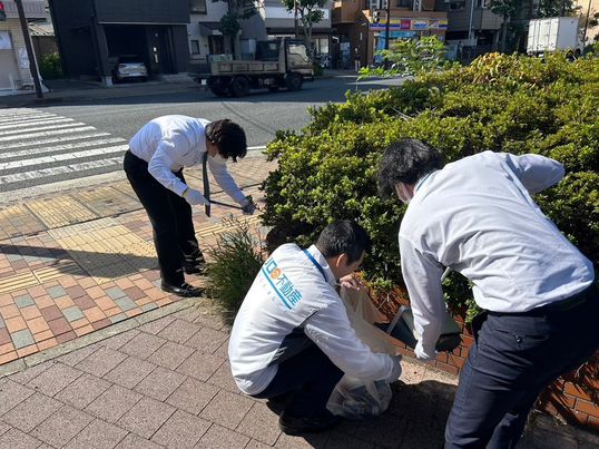 横浜エリアの街をきれいに！！