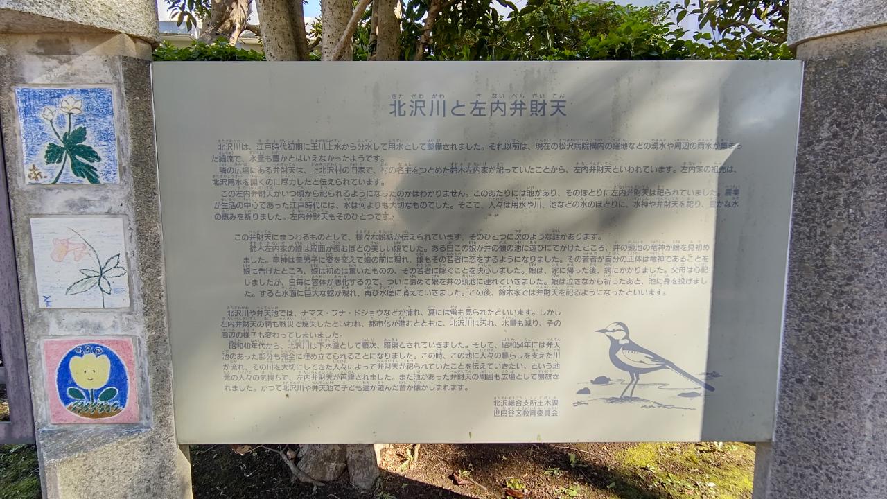☆おすすめスポット～左内弁財天～桜上水☆