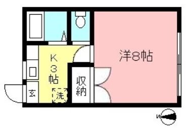 近隣に駐車場あり！広々8帖のお部屋【相模大野】