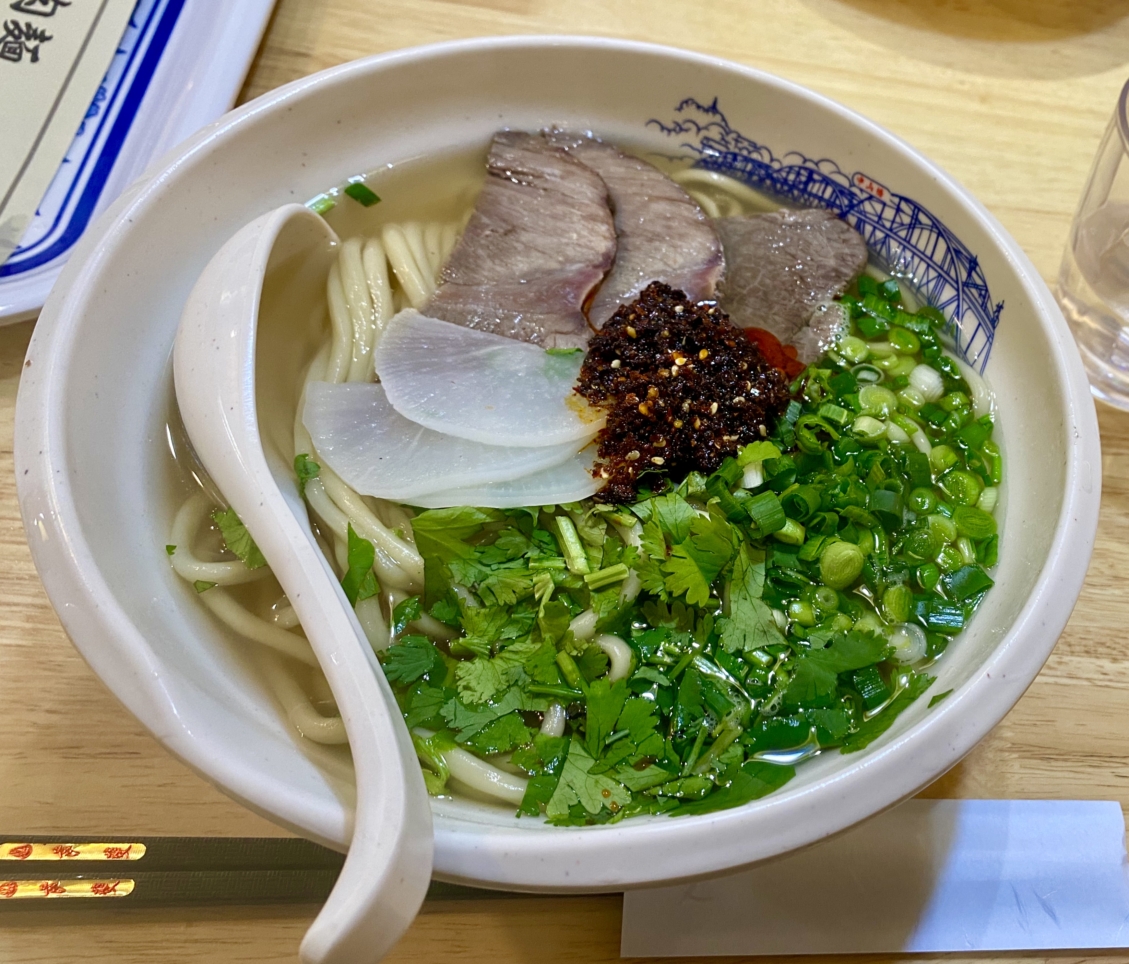 本格的パクチー好き必見♪　《蘭州牛肉麺　 薩斐（サフェイ）  池袋本店》　☆池袋駅西口エリア☆　