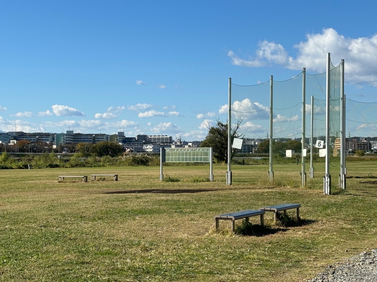 調布市民憩いの場～多摩川河川敷～