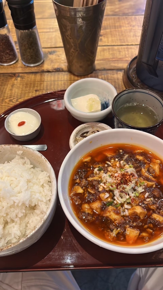 鎌倉の麻婆豆腐♪　鎌倉駅（かかん 鎌倉本店）