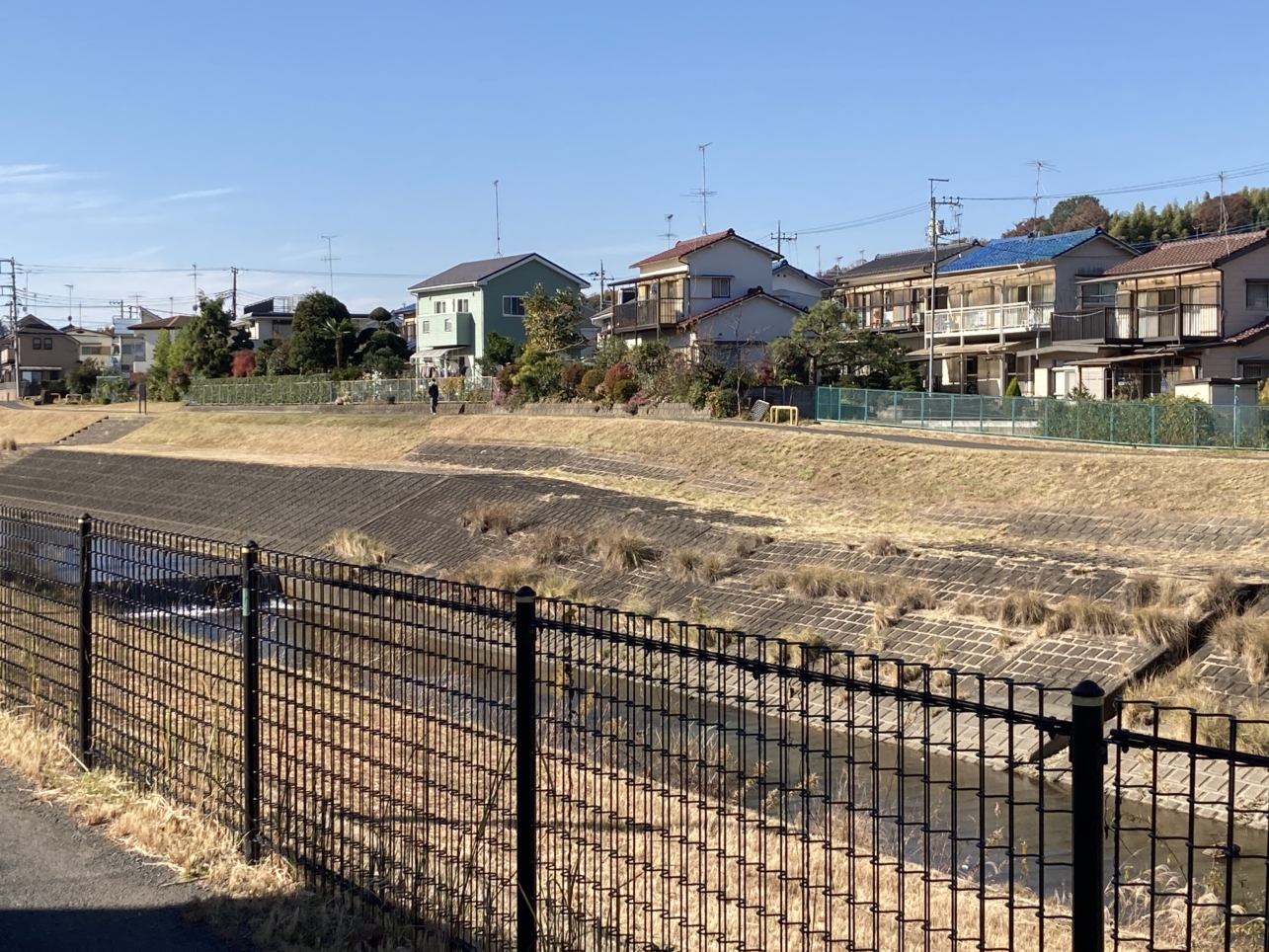 【大塚帝京】富士山が見える遊歩道です♪