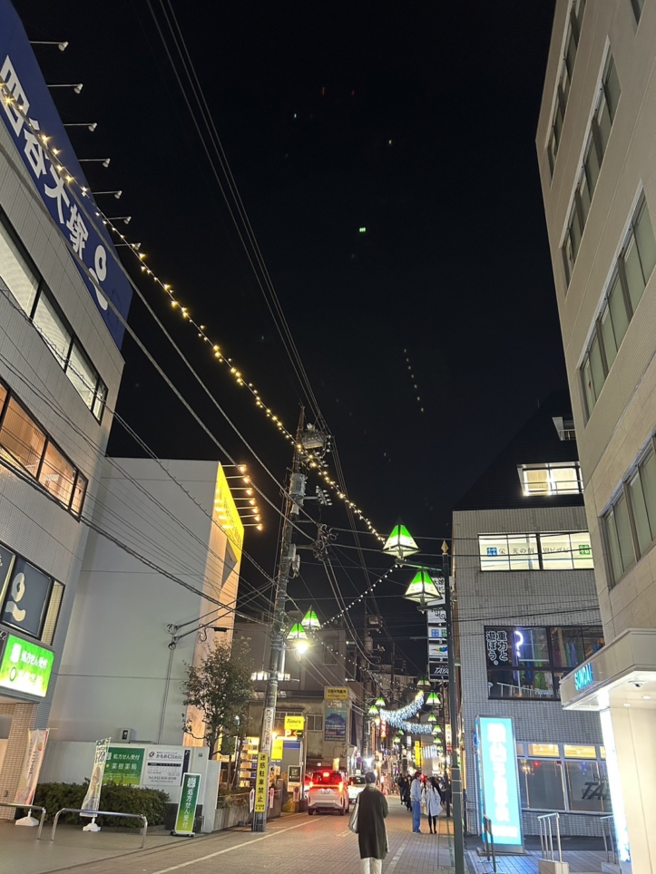 ☆町田店前のイルミネーション☆