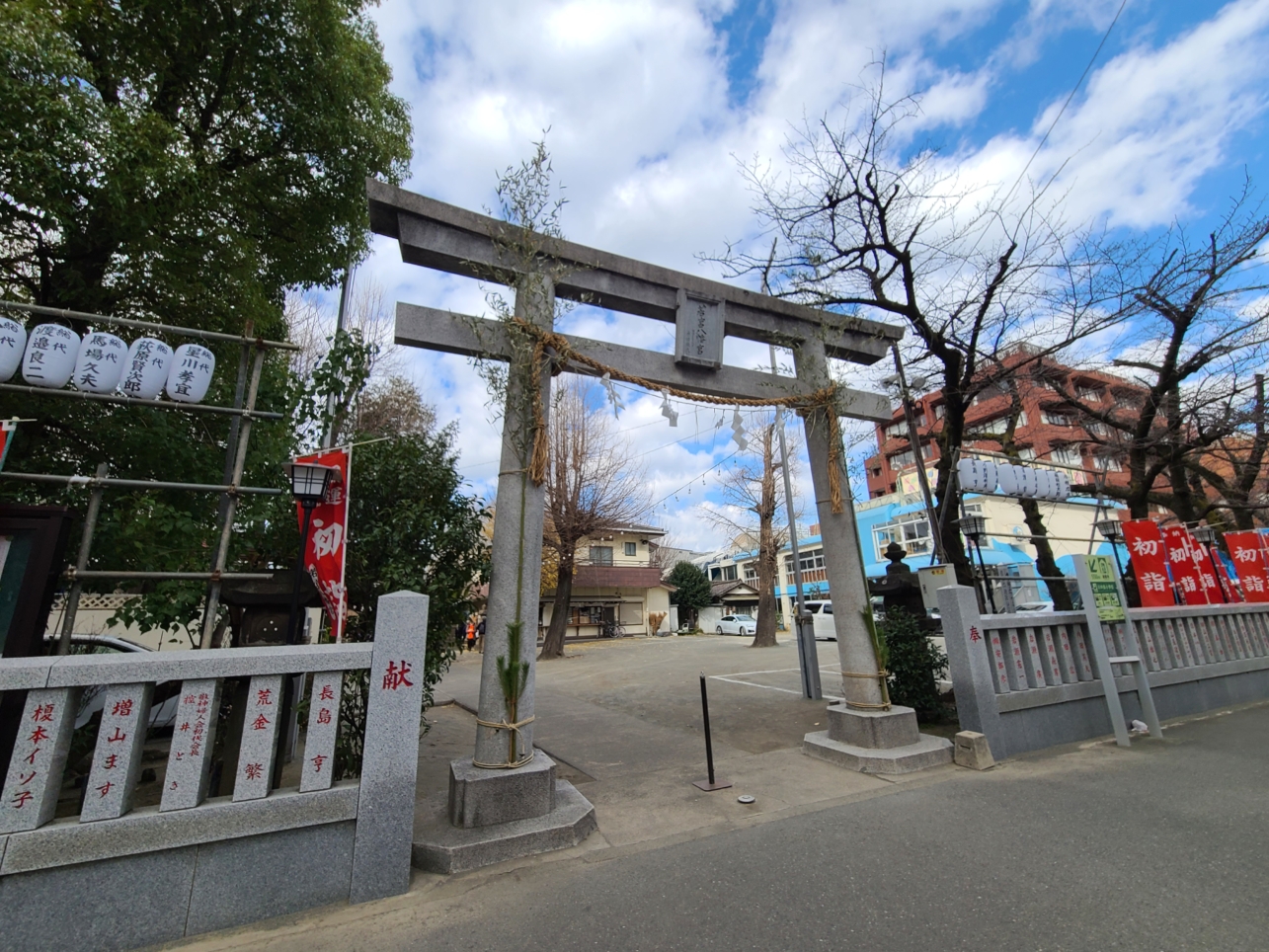 謹賀新年🎍実は有名な若宮八幡宮（金山神社）…！【川崎大師駅】