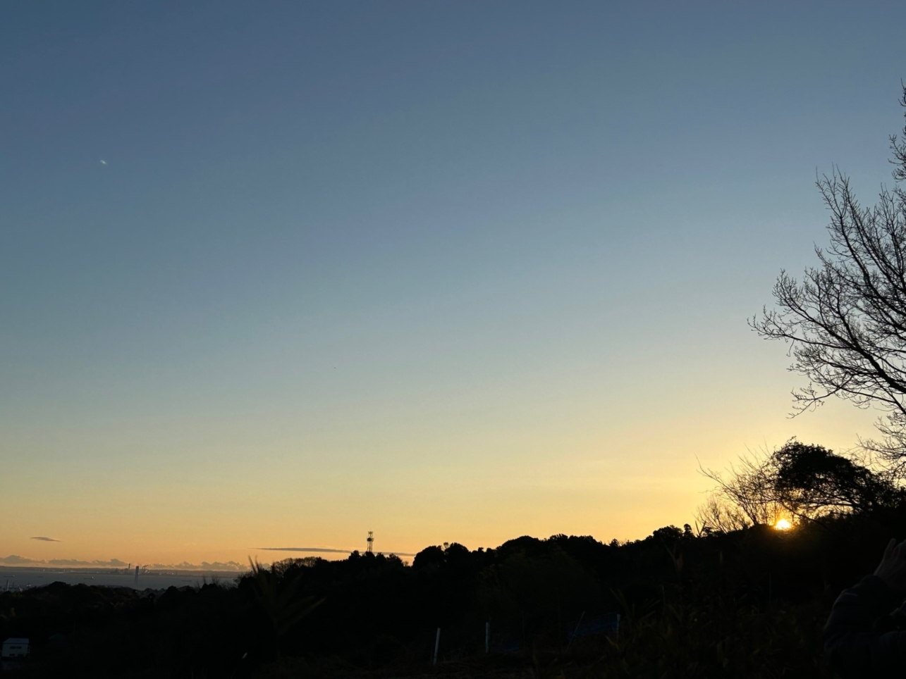 横浜市磯子区の絶景スポット（円海山）
