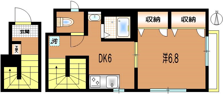 ☆ダブルクローゼットで驚きの収納力☆（アンフィニ）