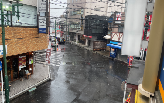 ⛄雪が降り始めました⛄