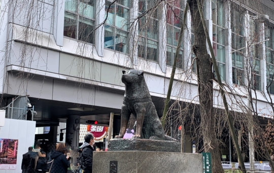 渋谷の象徴！！☆ハチ公銅像☆