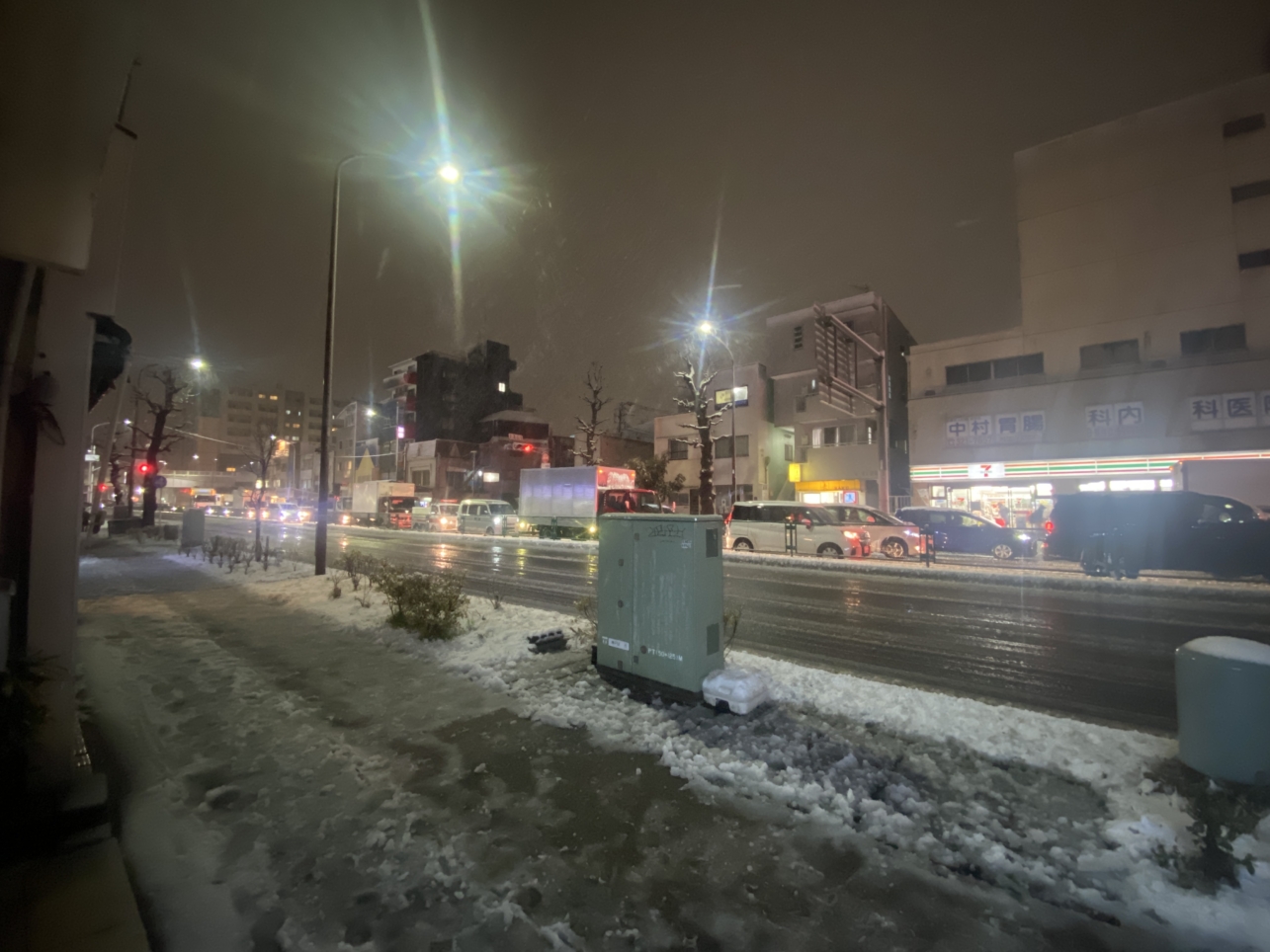 ❄反町に雪が降りました！❄