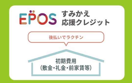 EPOS　ROOMID 初期費用後払いサービスを導入しました