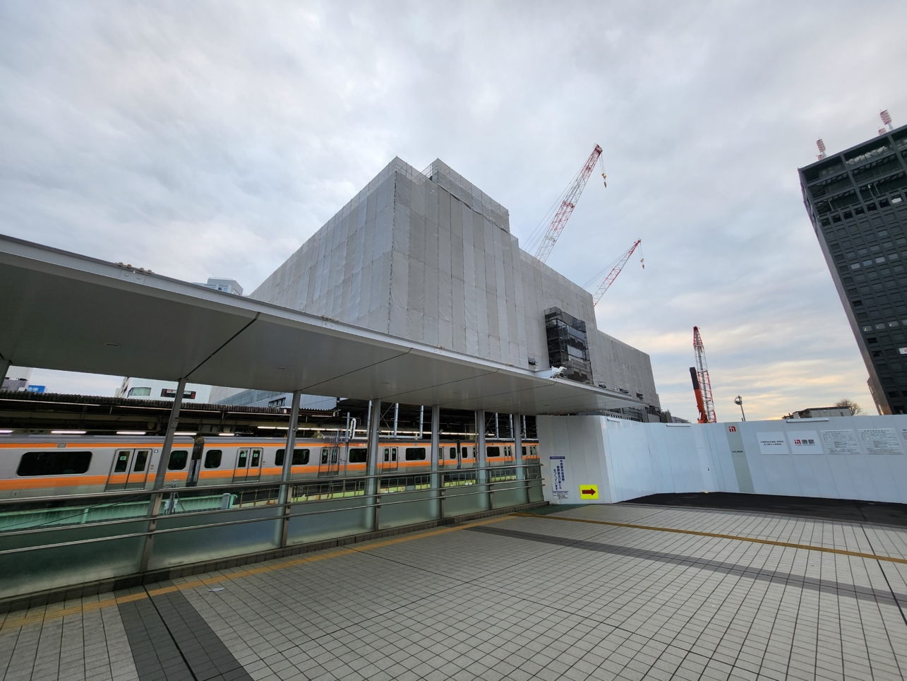 中野駅周辺　開発工事進捗　2月！