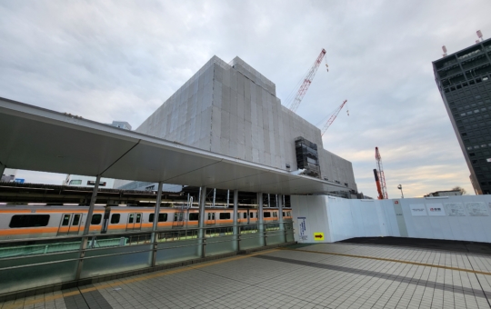 中野駅周辺　開発工事進捗　2月！