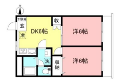 リフォーム済み全室洋室♪セントラルマンション江ケ崎