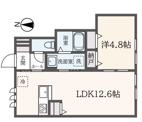 ☆新築１ＬＤＫ☆完成しました☆