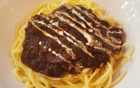 【グルメ】モチモチ生パスタ