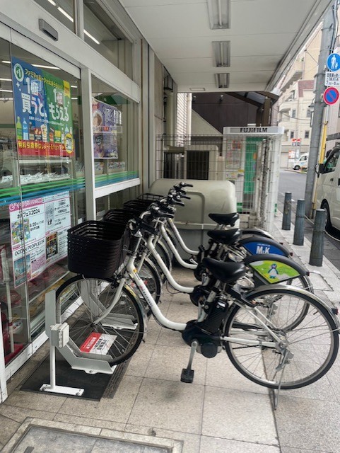 便利なレンタル自転車！