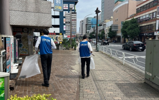 上大岡駅周辺の清掃活動をしました！