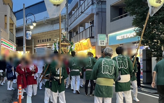 稲田堤の夏の風物詩♪