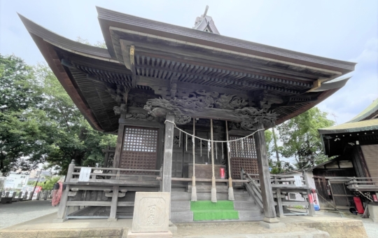 露店も出て賑わう夏祭り【登戸稲荷社】
