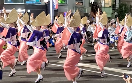 観客動員数はなんと93万人⁉ 【高円寺 阿波踊り】