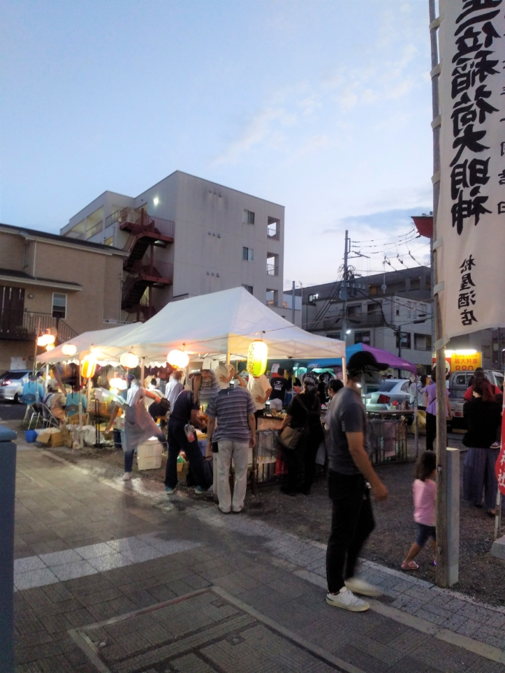 地域のお祭り宵宮祭🍨【高座渋谷】