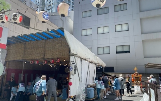 中野店も出てます！ 【中野氷川神社例大祭】