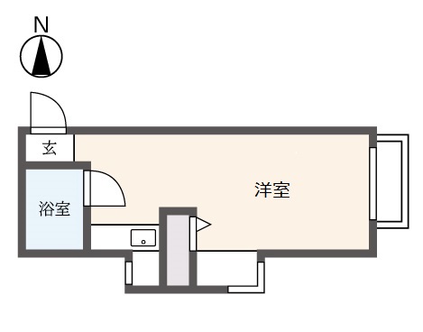 国分寺駅徒歩７分！女性限定物件のお部屋です！