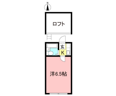 ２階角部屋の明るいロフト付き☆一橋学園のお部屋です☆