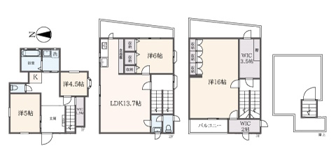 屋上からスカイツリーの見える戸建♪【練馬区早宮二丁目戸建】