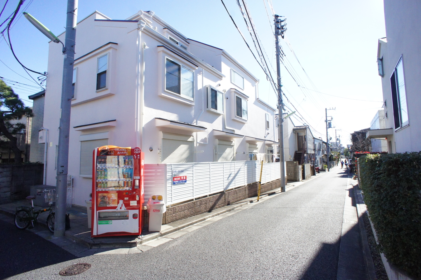 ２面採光角部屋【キューブ下北沢】