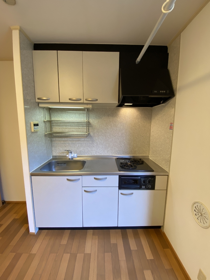広々としたキッチンが魅力の物件！ゆとりのあるスペースで、料理の時間がもっと楽しく快適に。【レーヴ田園調布 105 】