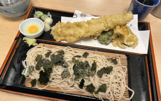 年明け蕎麦はいかがですか？当店のご近所お蕎麦屋さんです♪