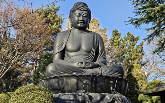 奈良でも鎌倉でもない！日本で３番目に大きい板橋の東京大仏さま～(^^♪