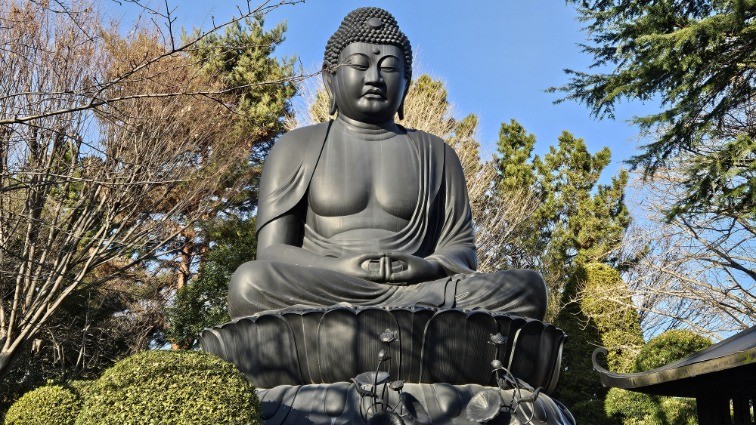 奈良でも鎌倉でもない！日本で３番目に大きい板橋の東京大仏さま～(^^♪